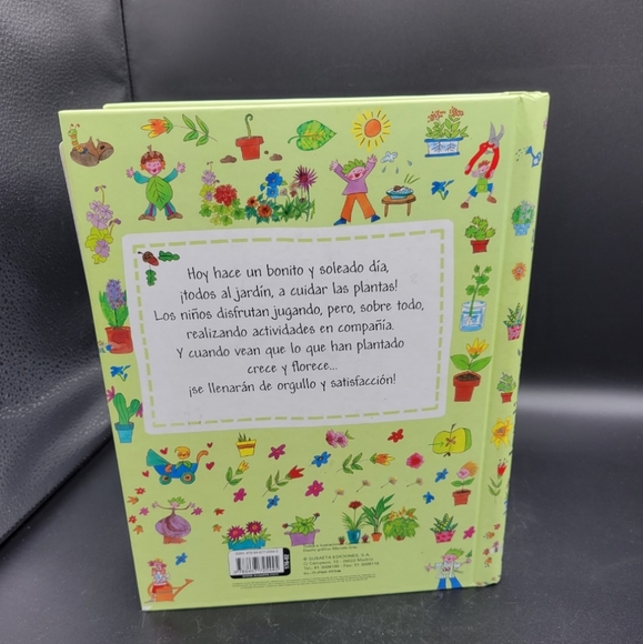 Jardineria Para Ninos Spanish Children's Book New - Picture 6 of 7